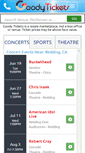 Mobile Screenshot of goodytickets.com